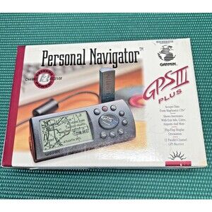 Garmin GPS III 3 Plus Handheld Hiking GPS Navigation Personal Navigator Tested